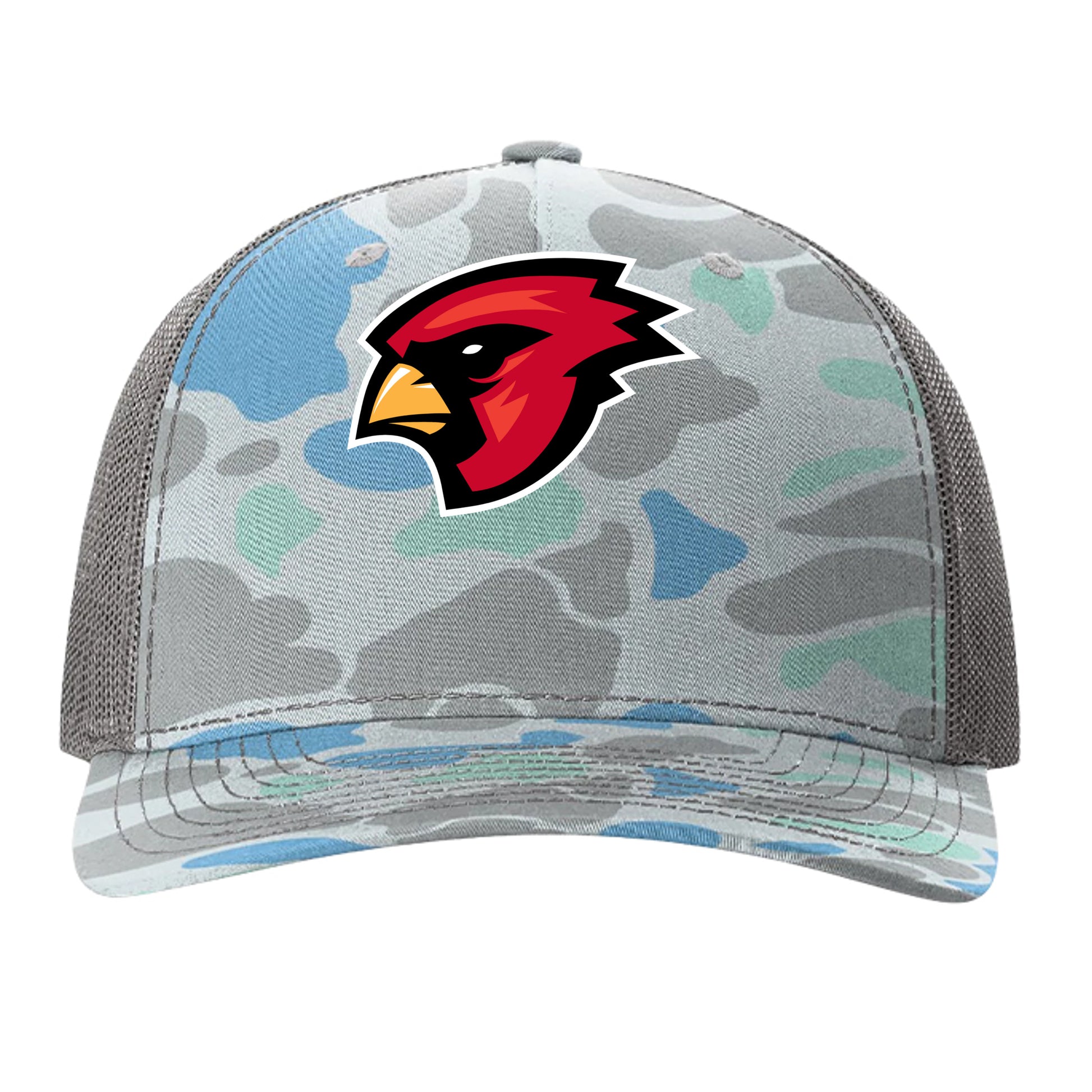 Saltwater Duck Camo/ Charcoal - 112PFP - FRONT